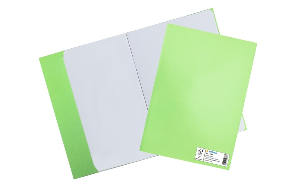 HERMA Carta da copertina A5 Vert herbe