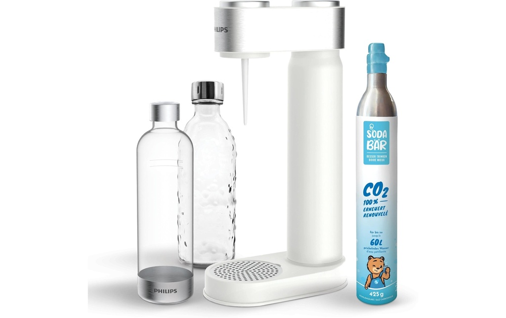 SodaBär Gazéificateur d’eau Philips GoZero Blanc