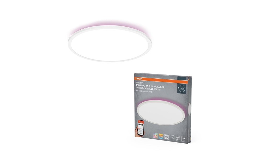 OSRAM Panneau à LED Smart+ Orbis Ceiling 400 mm, RGBW