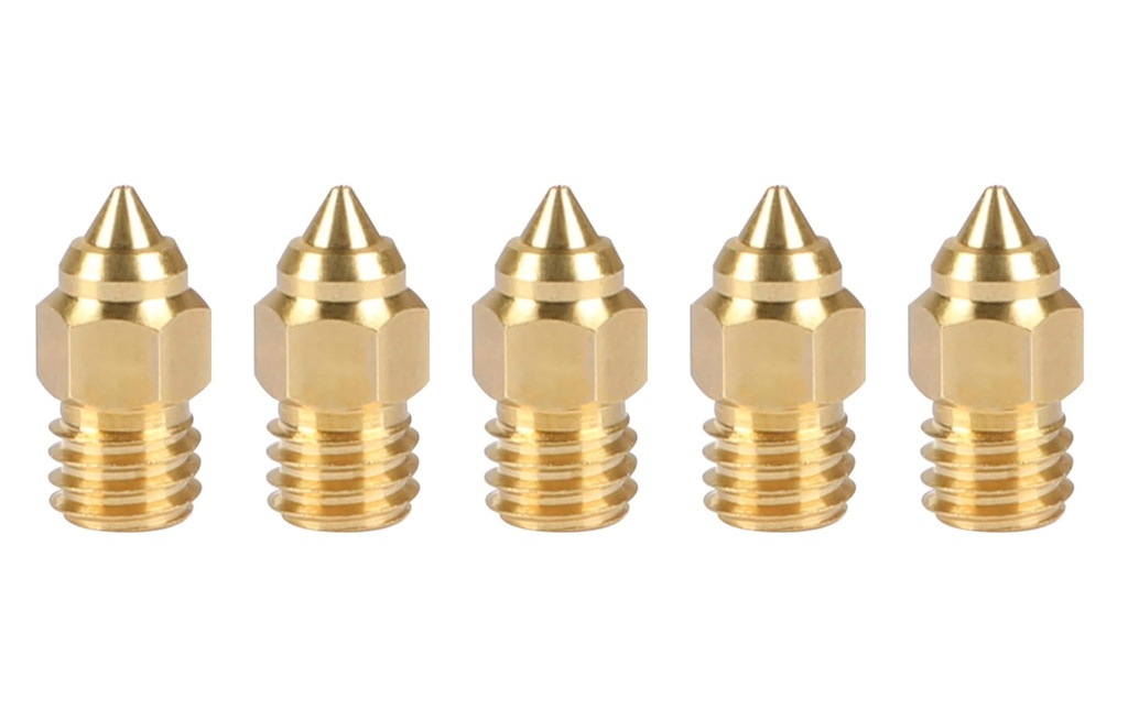 Creality Buse Laiton MK 0.4 mm, 5 pièces