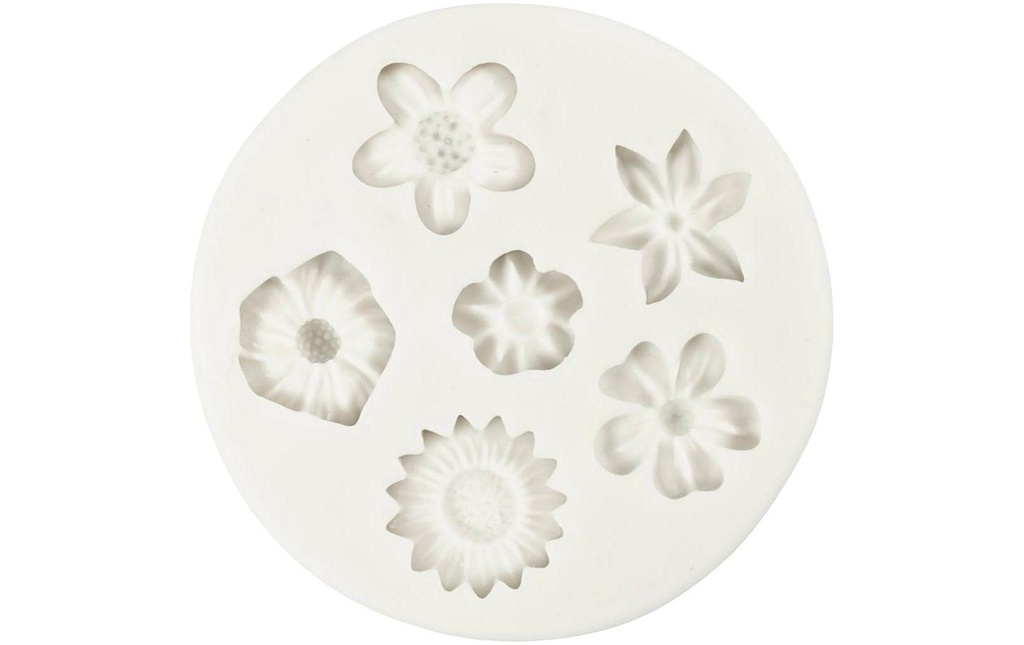 Creativ Company Moules en silicone Motif de roses