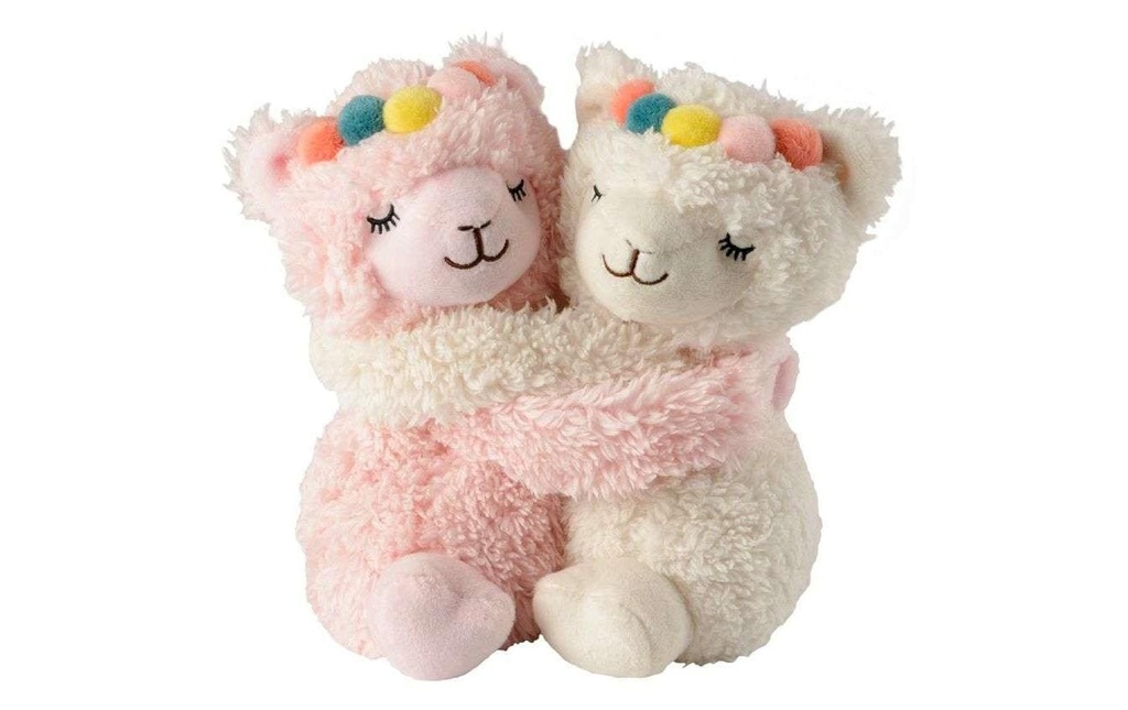 Warmies Coussin thermique avec remplissage de lavande Amis câlins lamas