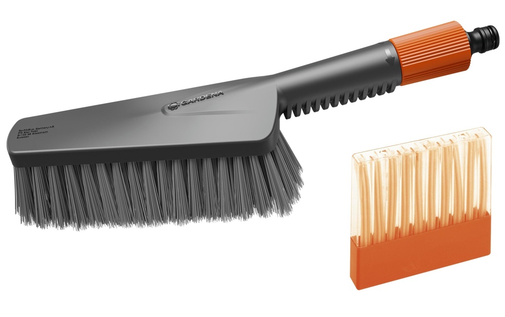 GARDENA Kit de lavage Cleansystem avec brosse à main M soft