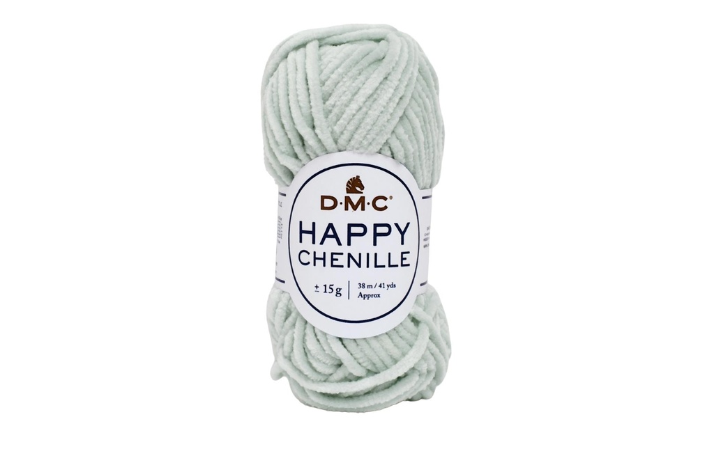 DMC Laine Happy Chenille Turquoise clair, 38 m