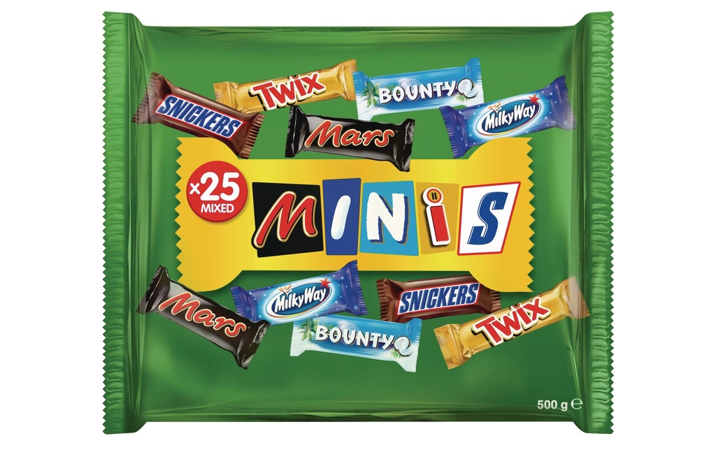 Mars Choc. & Gum Chocolat Mixed Minis 500 g