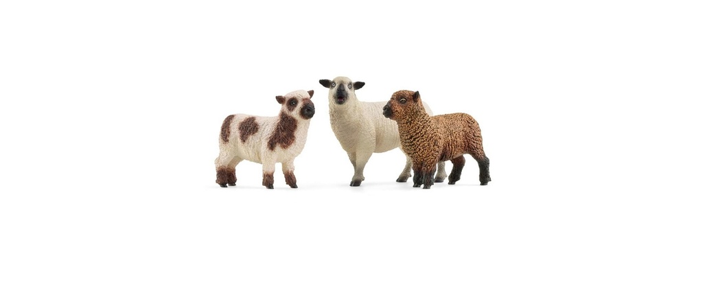 Schleich Ensemble de pions Farm World Amis des moutons