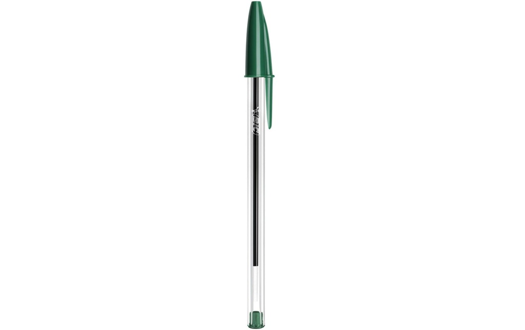 BIC Stylo bille Cristal Original 0.32 mm Vert, 50 pièces