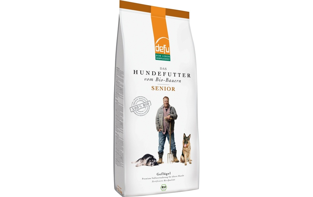 defu Alimentation sèche Senior Bio volaille, 12.5 kg