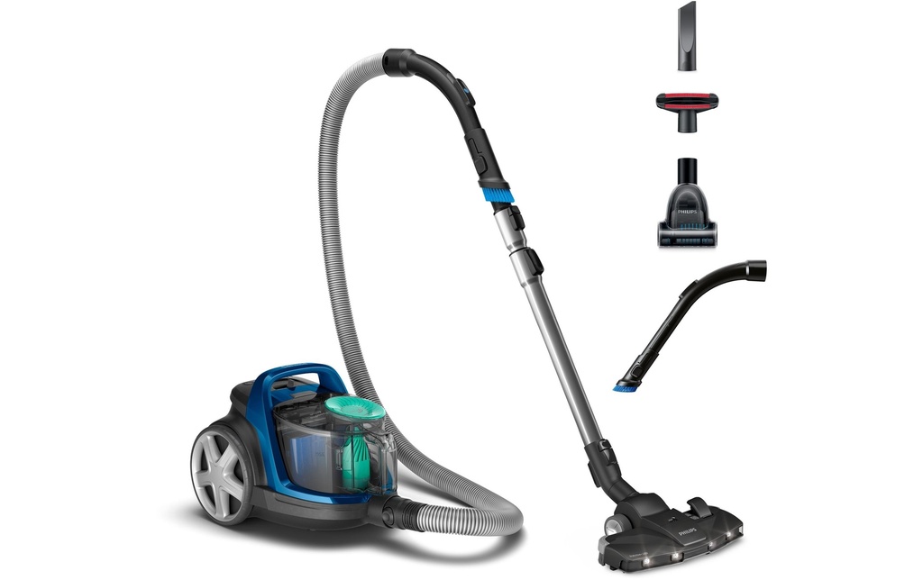 Philips Aspirateur traîneau PowerCyclone 7 Bleu/Noir