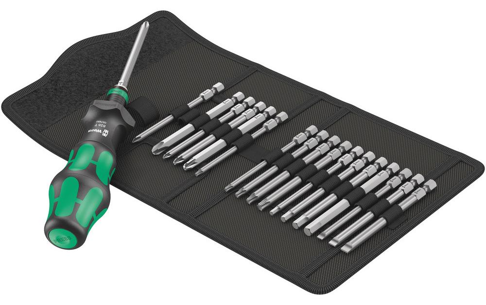 Wera Étui à outils Kraftform Kompakt Turbo 1 18 pièces