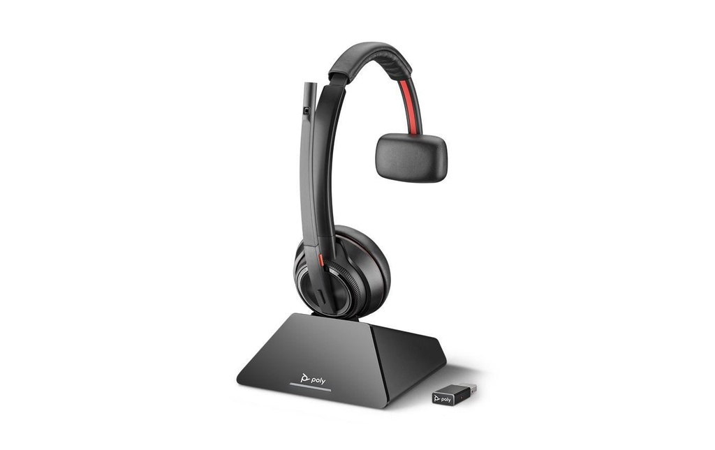 HP Écouteurs Poly Savi 8210 Mono MS USB-A/C, D400