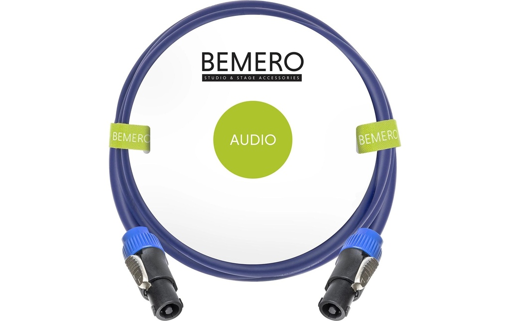 Bemero Câble de haut-parleurs SpeakON – SpeakON 4 x 2.5 mm² 2 m