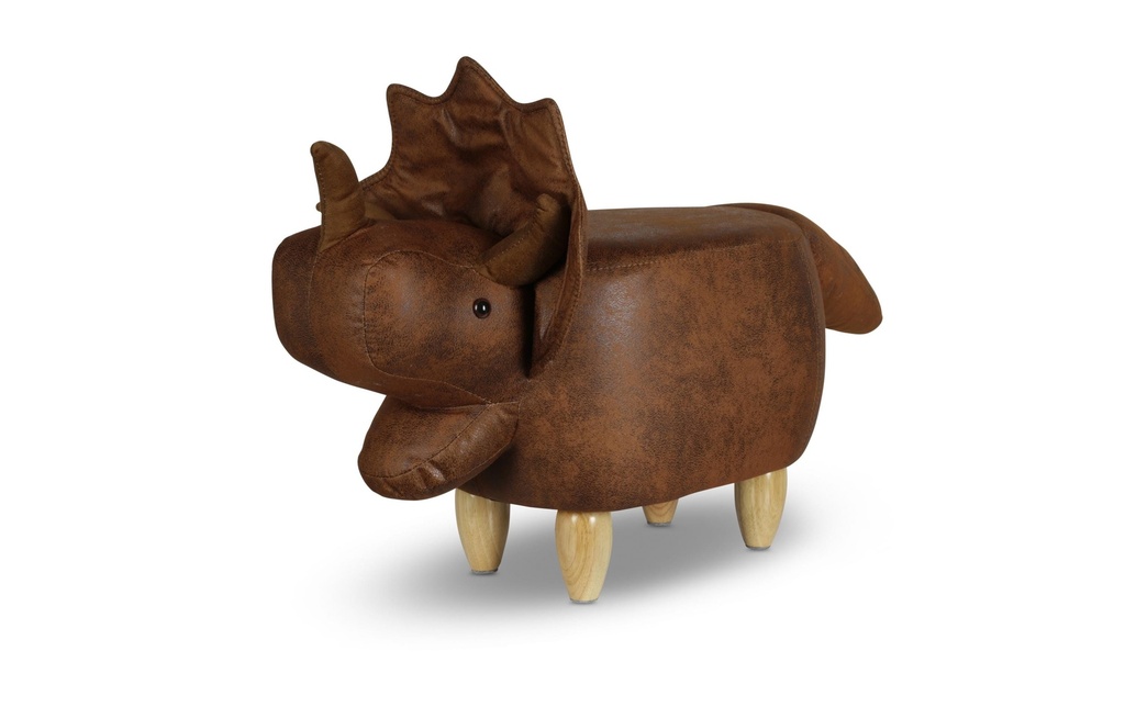 zoosy Tabouret d’enfant Dino Bolle Brun