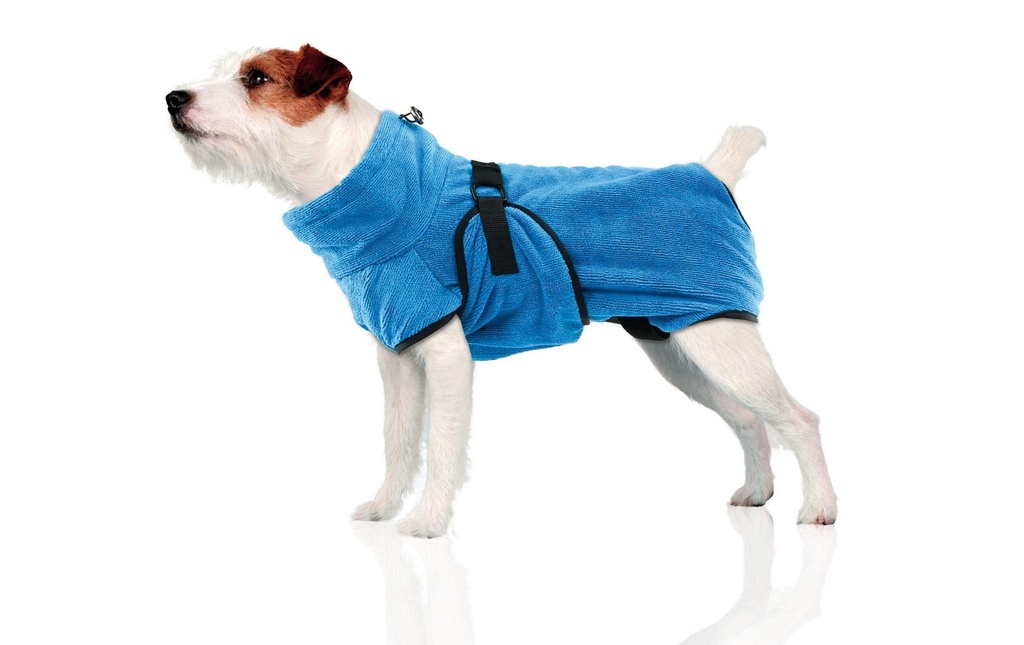 SwissPet Peignoir Wety, XS, 22 cm, bleu