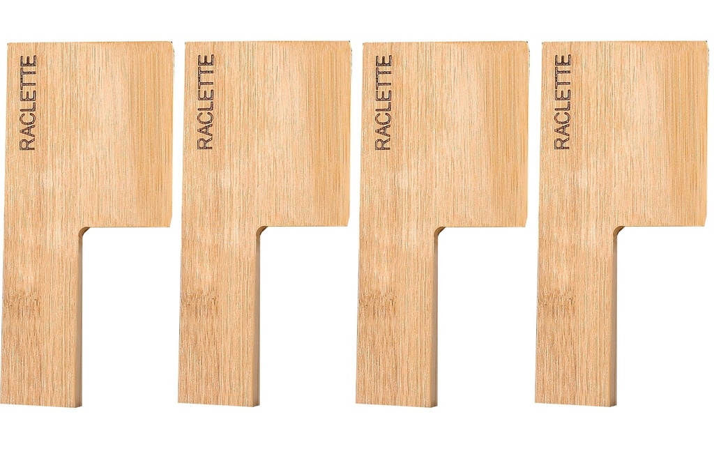 Nouvel Spatule à raclette Knife 4 Pièce/s, Brun