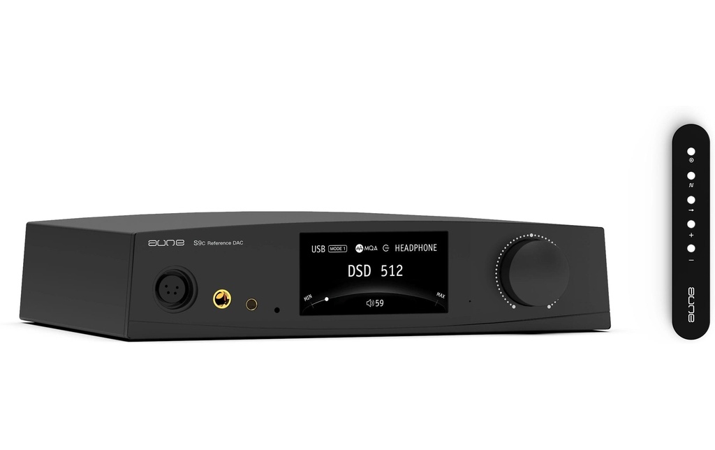 Aune Amplificateur de casque & USB-DAC S9C Pro BT Noir