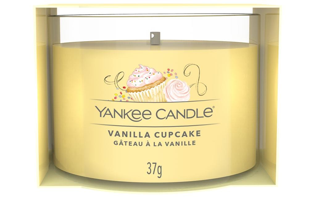 Yankee Candle Bougie parfumée Vanilla Cupcake 37 g