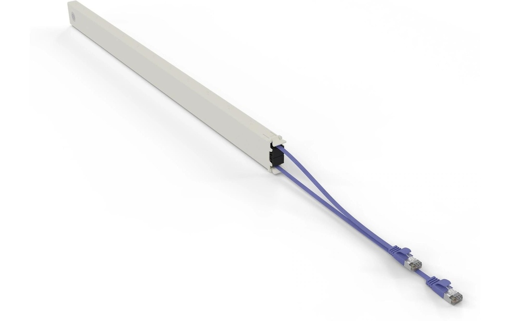 Patchbox patchbox.one / Cassette / 30RU / Cat 6A, STP, 1.8 m, Violet