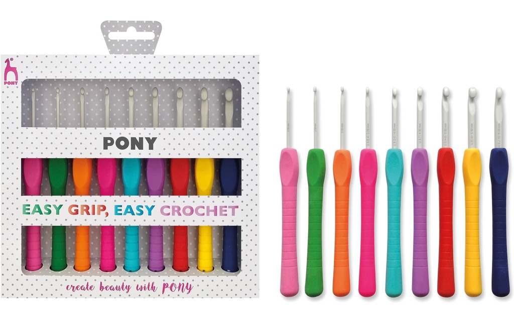 Pony Crochet 9 pièces