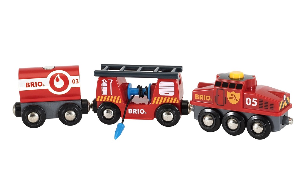 BRIO Chemin de fer Pompiers Pompiers Pompiers