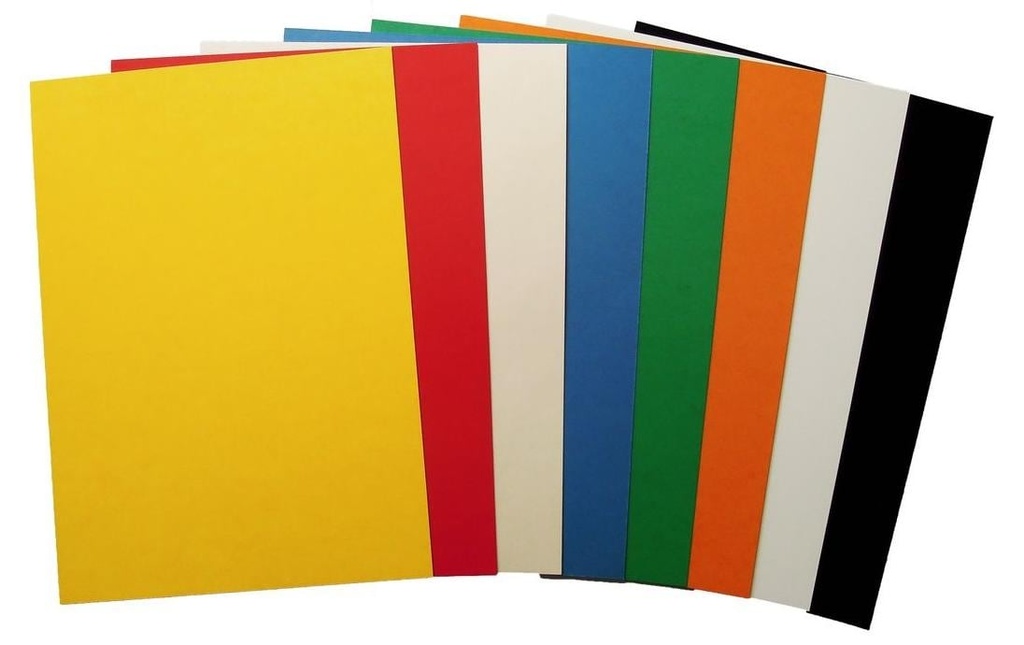 Büroline Couverture de brochure 385 g/m², 100 Pièce/s, Jaune