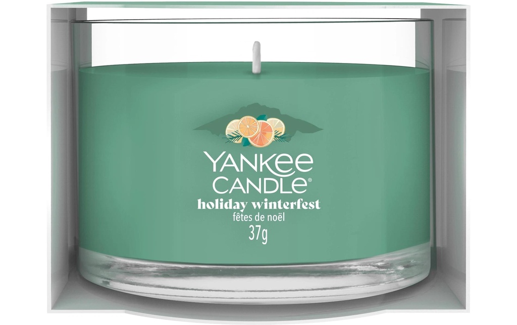 Yankee Candle Signature Bougie parfumée Fêtes de Noël 37 g