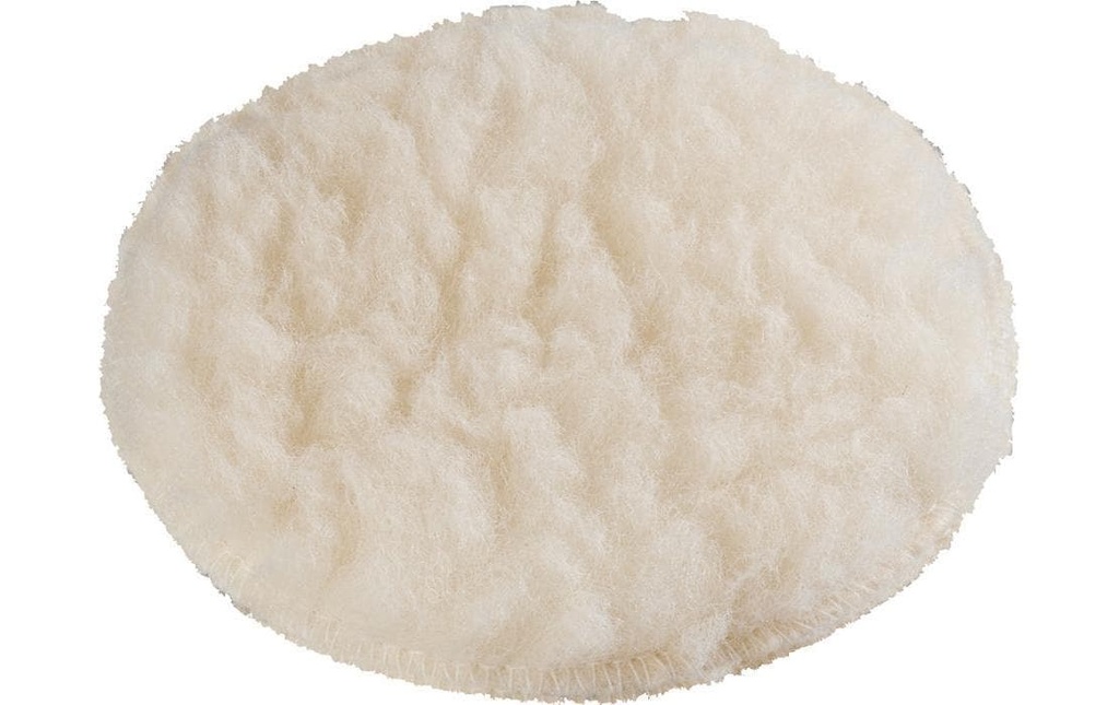 kwb Tampon de polissage Ø 125 mm adhésif, laine d'agneau