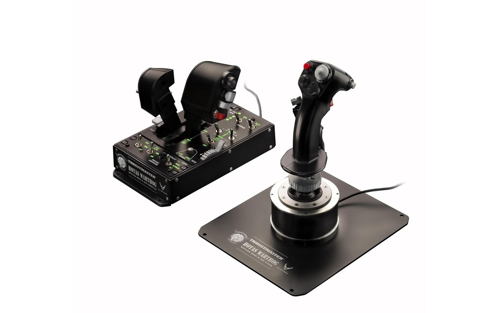 Thrustmaster Joystick Hotas Warthog Flight Stick + Dual Throttle