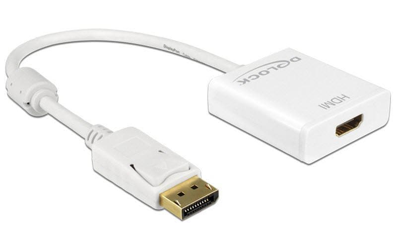 Delock Convertisseur DP - HDMI Blanc