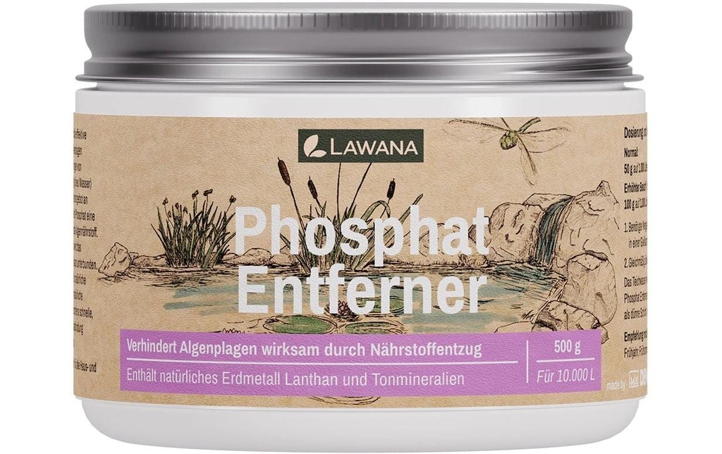 Lawana Anti-algues Éliminateur de phosphate 500 g