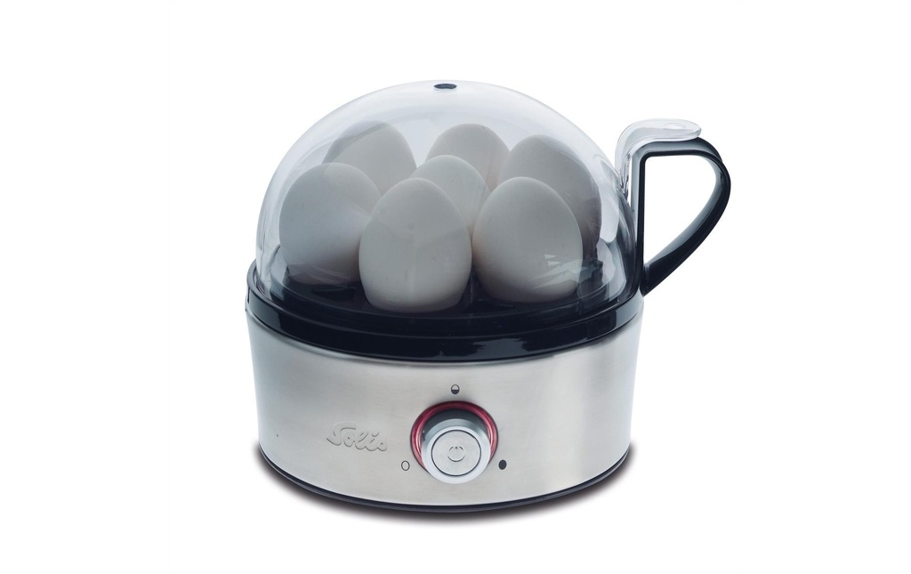 Solis Cuiseur à œufs Egg Boiler & More 8272 7 œufs, argent