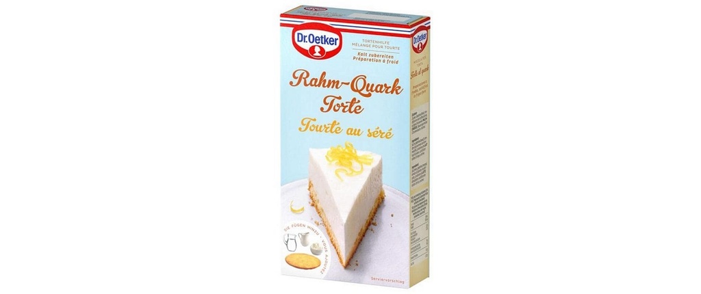 Dr.Oetker Préparation à gâteau Tourte au séré 200g