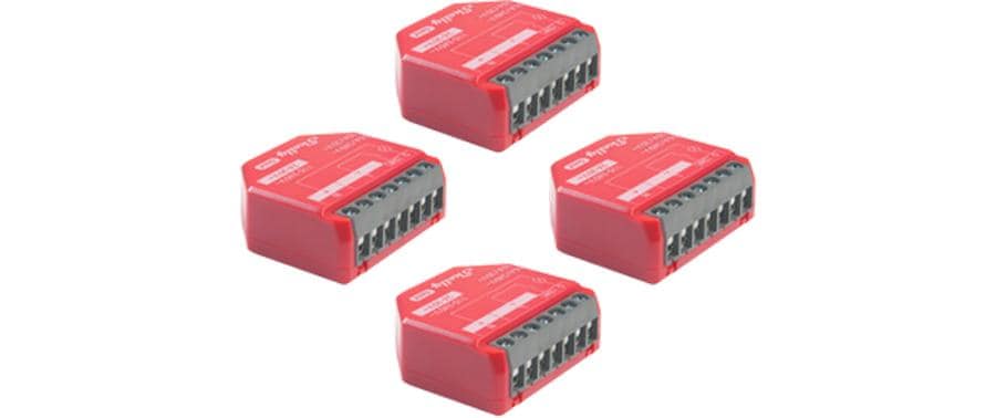 Shelly Actionneur de commutation Wi-Fi 1PM Gen 4 x 4 Rouge