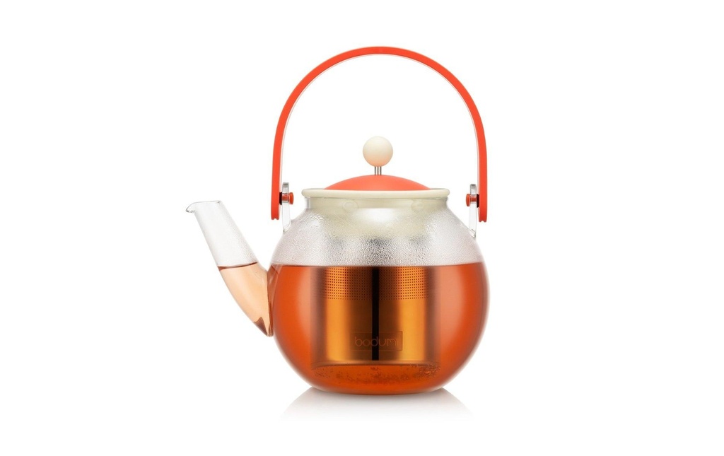 Bodum Théière Assam Bright Coral, 1 l