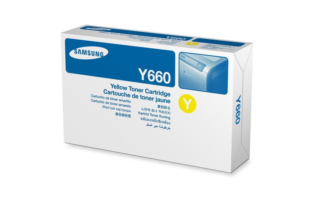 Samsung by HP Toner CLP-Y660B / ST959A Yellow