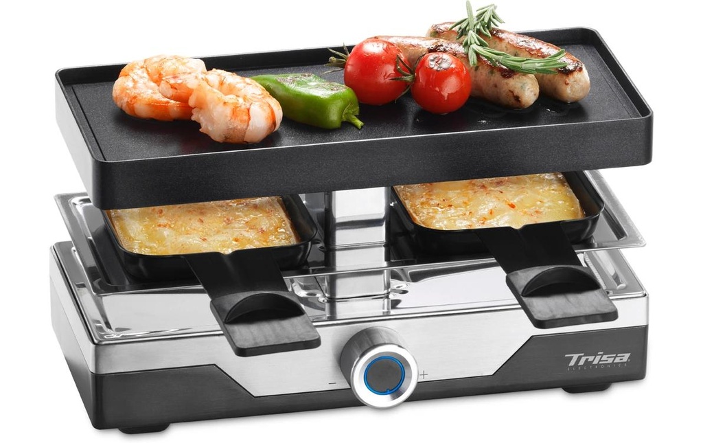 Trisa Grill à raclette Premium 2 personnes