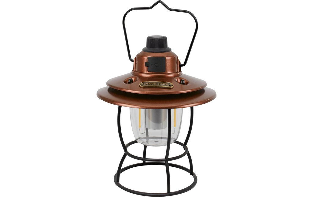 Eurotrail Orix Lampe de camping à accu rechargeable Cuivre