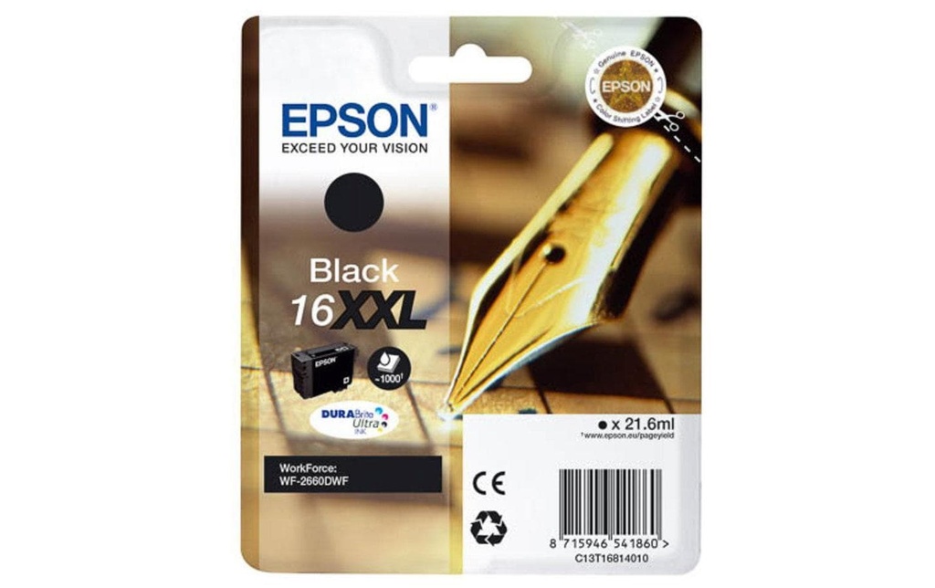 Epson Encre T16814012 noir