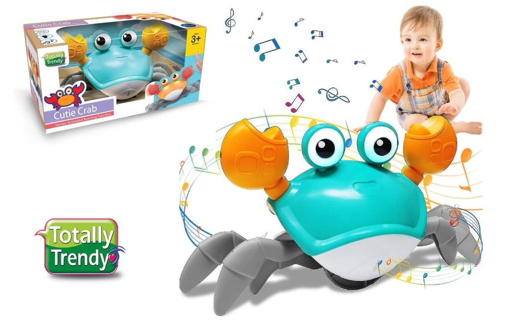 Totally Crabe qui marche avec son & capteur