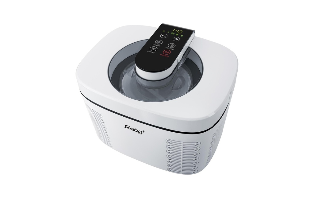 Steba Machine à glace IC 110 , Noir/Blanc