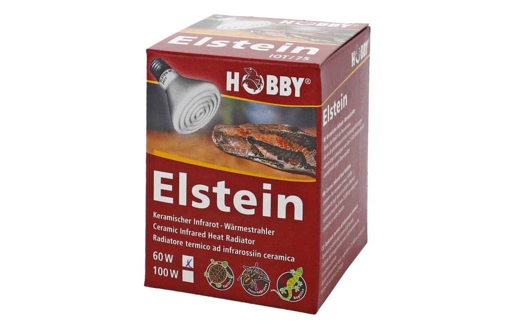 Hobby Terraristik Lampe pour terrarium Projecteurs Elstein, E27, IOT 75 / 60 W