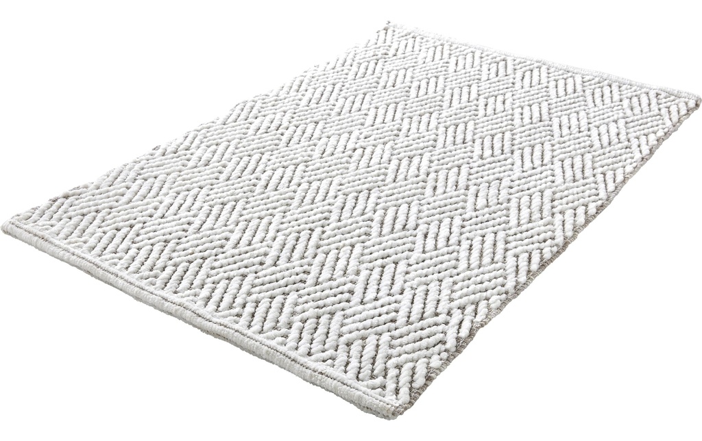 Kleine Wolke Tapis de bain Switch 70 x 120 cm, Blanc