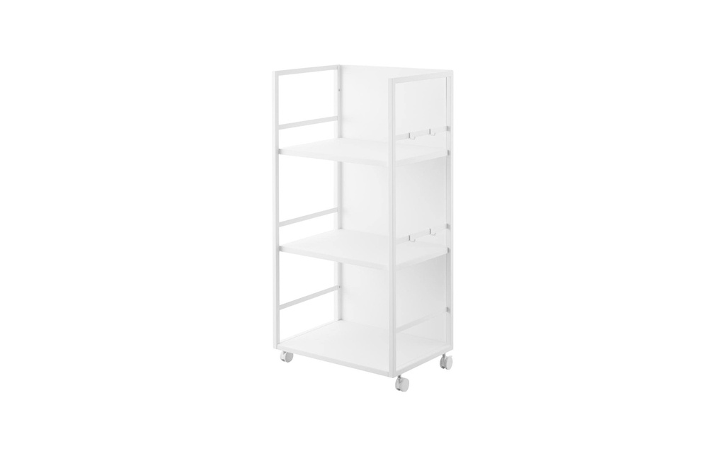 Yamazaki Chariot de rangement Tower à 3 niveaux 42 x 84.5 cm Blanc