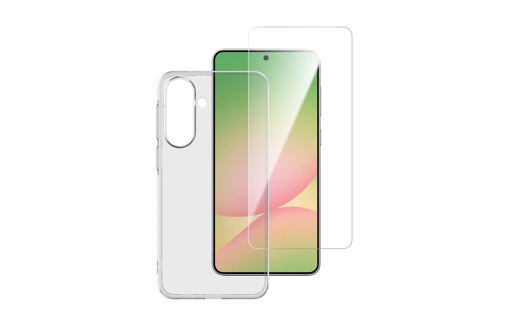 4smarts Kit de protection 360° pour Samsung Galaxy A37 5G Transparent