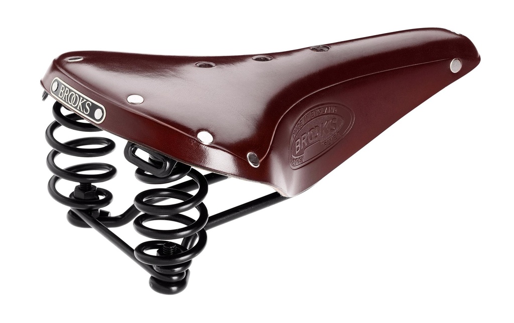 BROOKS Selle de vélo Flyer, Marron