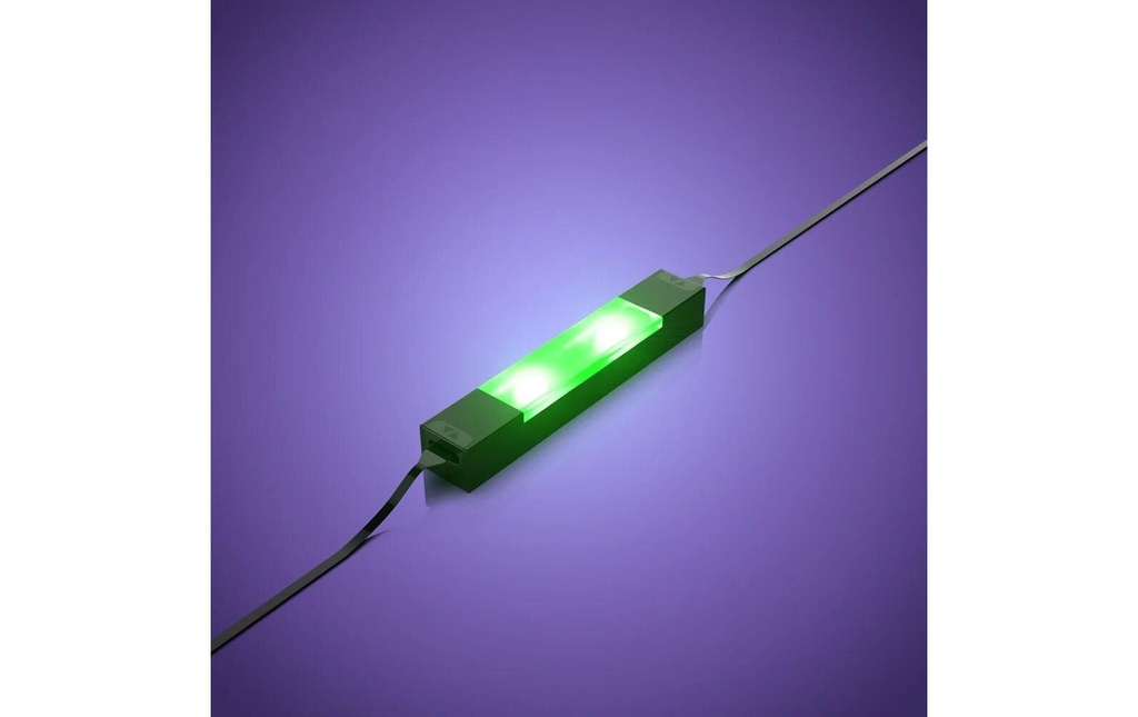 Light My Bricks 2.0 Météores Module LED 1 x 6 vert pack de 2