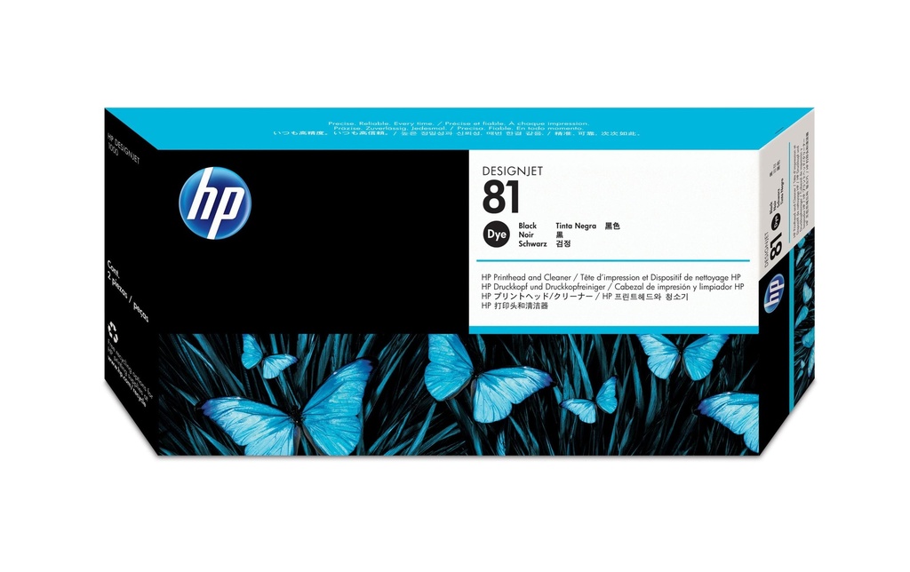 HP Tête d’impression Nr. 81 (C4950A) noir