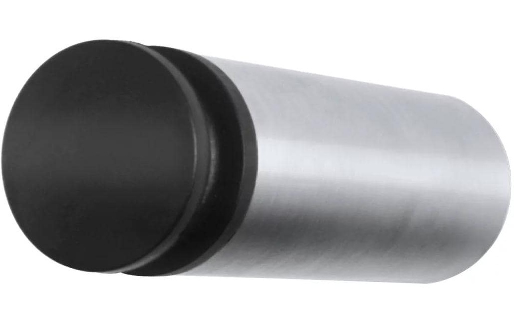 Blomus Protection de porte Entra 8 cm, Noir/Argenté