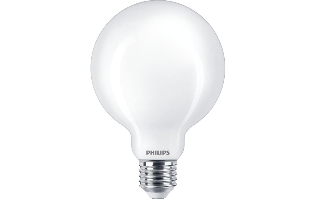 Philips Lampe LEDcla Globe 60W E27 G93 WW FR ND Blanc chaud (WW)