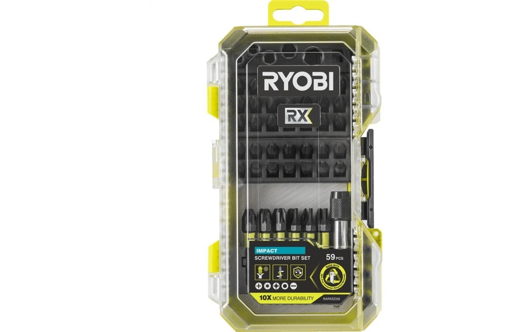 Ryobi Werkstatt Kits de bits 59 pièce(s)